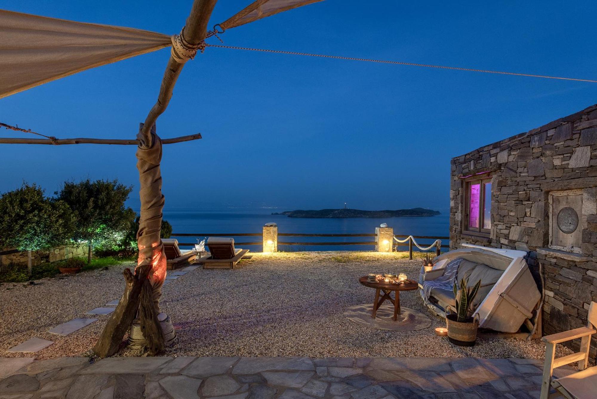 Aegean View - Seaside Apartment In Syros Azolimnos Ngoại thất bức ảnh