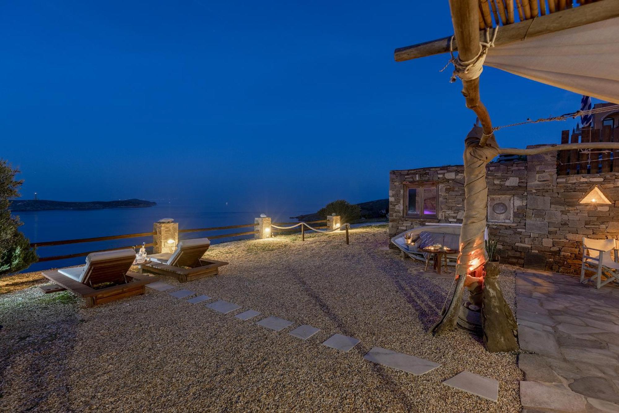 Aegean View - Seaside Apartment In Syros Azolimnos Ngoại thất bức ảnh