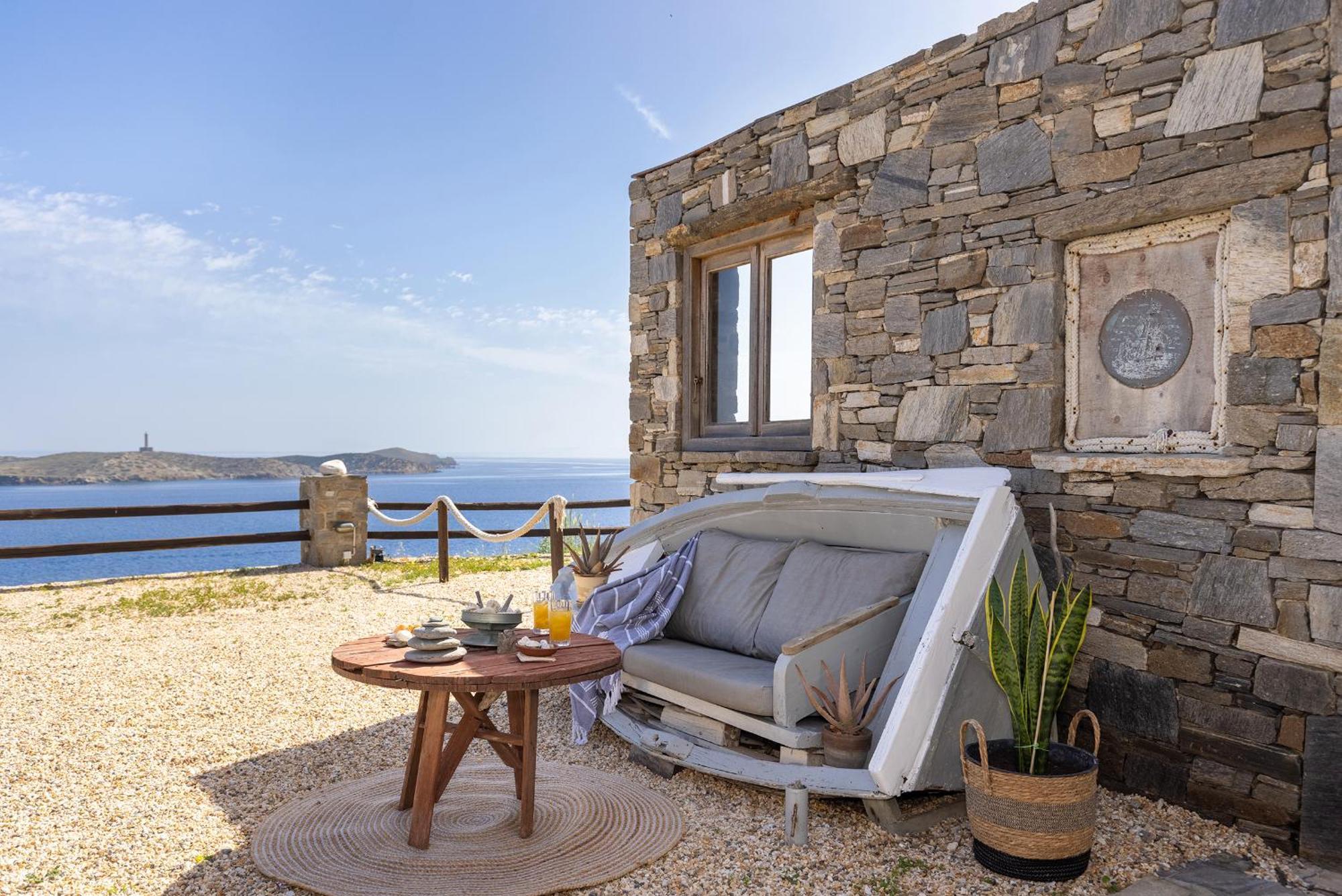 Aegean View - Seaside Apartment In Syros Azolimnos Ngoại thất bức ảnh