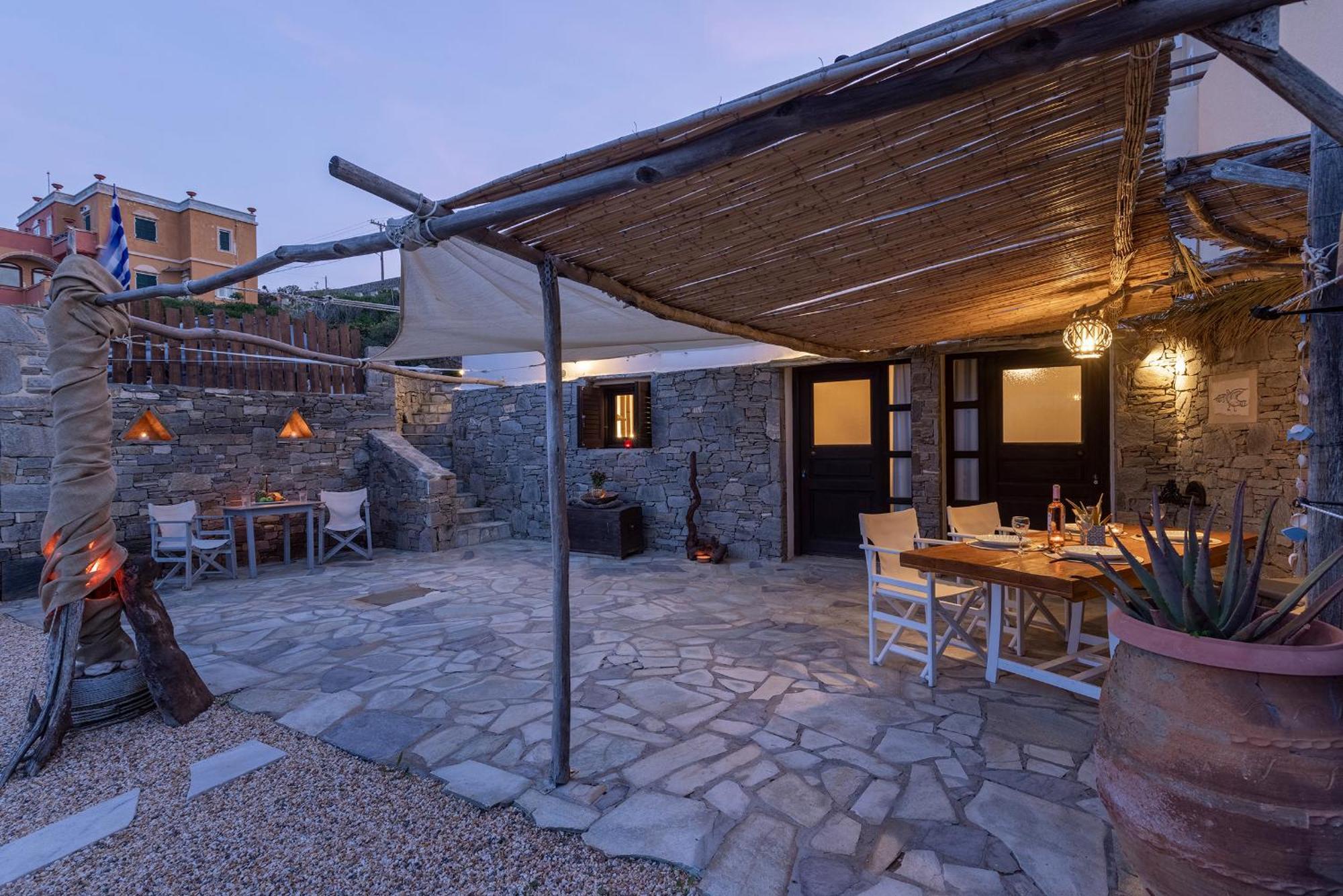 Aegean View - Seaside Apartment In Syros Azolimnos Ngoại thất bức ảnh