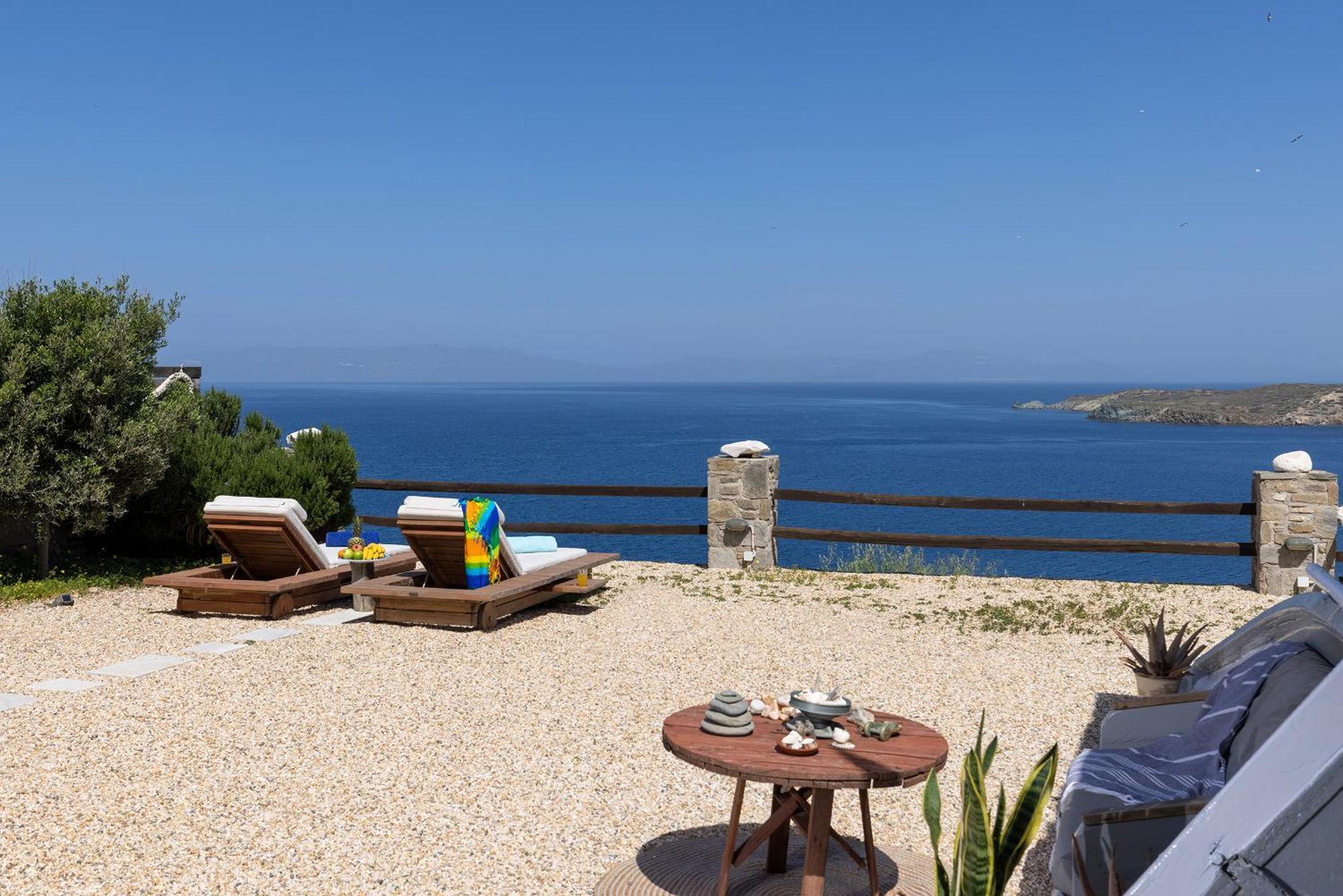 Aegean View - Seaside Apartment In Syros Azolimnos Ngoại thất bức ảnh