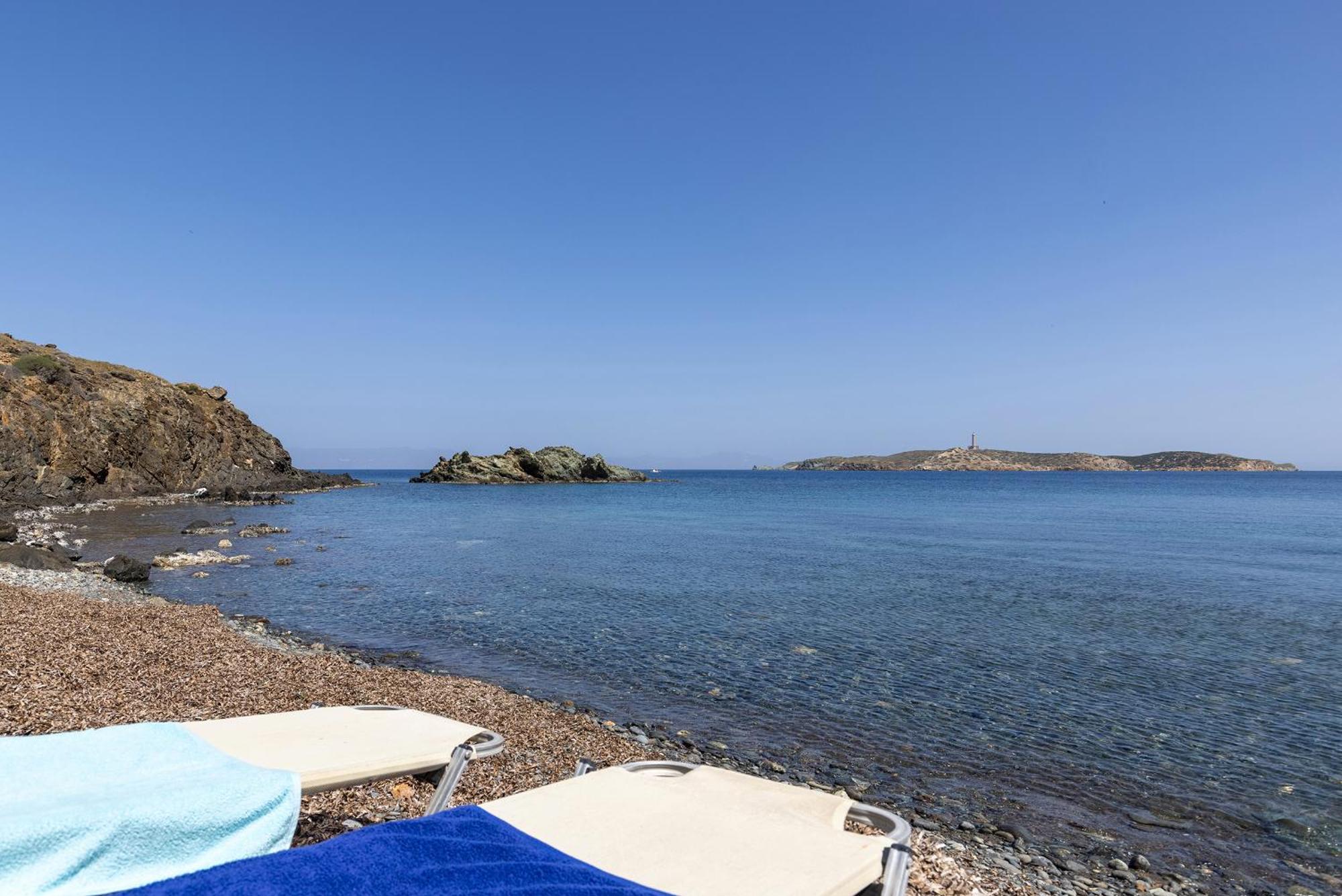 Aegean View - Seaside Apartment In Syros Azolimnos Ngoại thất bức ảnh