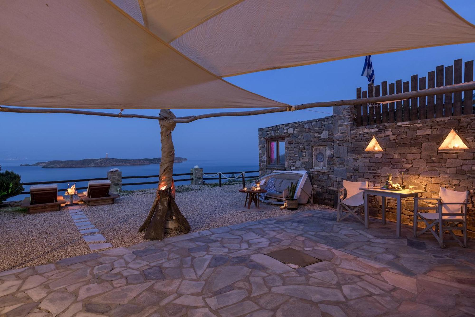 Aegean View - Seaside Apartment In Syros Azolimnos Ngoại thất bức ảnh