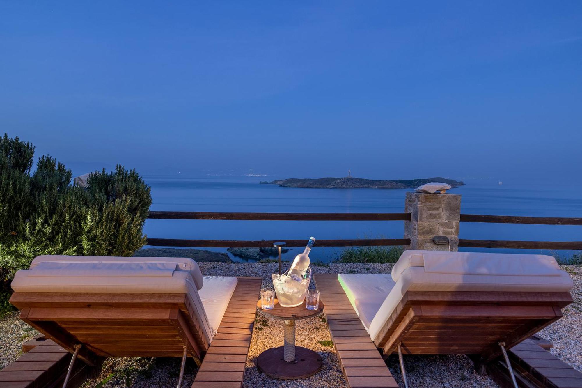 Aegean View - Seaside Apartment In Syros Azolimnos Ngoại thất bức ảnh